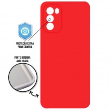 Capa Motorola Moto G62 - Cover Protector Vermelha